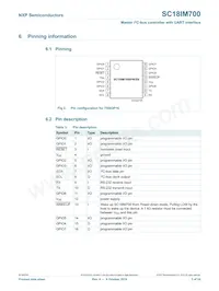 SC18IM700IPW數據表 頁面 3