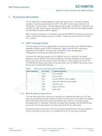 SC18IM700IPW數據表 頁面 4