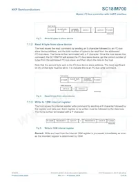 SC18IM700IPW Datasheet Page 5