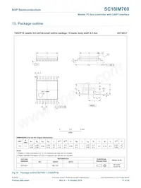 SC18IM700IPW數據表 頁面 17