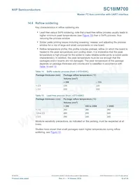 SC18IM700IPW數據表 頁面 19