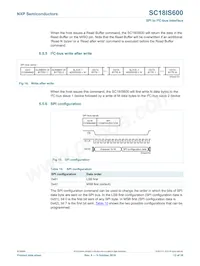 SC18IS601IBS Datasheet Page 13