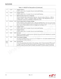 SI5355A-B08705-GM Datasheet Page 16