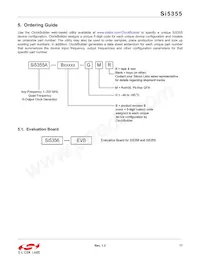 SI5355A-B08705-GM Datasheet Page 17