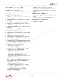 SI5355A-B08705-GM Datasheet Page 21