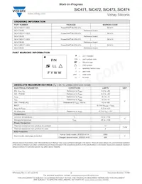 SIC471ED-T1-GE3數據表 頁面 3