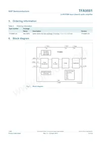 TFA9881UK/N1 Datasheet Pagina 3