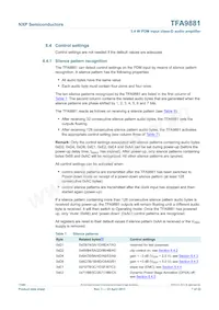 TFA9881UK/N1 Datasheet Pagina 7