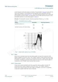 TFA9881UK/N1 Datasheet Pagina 10