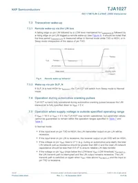 TJA1027T/20/1J Datasheet Pagina 8