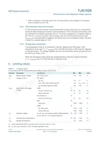 TJA1028T/5V0/20/DZ Datenblatt Seite 9