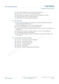 TJA1085GHN/0Z Datasheet Pagina 2