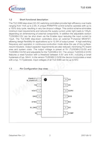 TLE63892GV50XUMA1 Datasheet Pagina 2