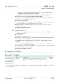 UJA1079ATW/5V0/WD Datasheet Pagina 3