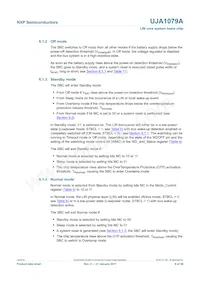 UJA1079ATW/5V0/WD Datasheet Pagina 9