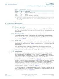 UJA1169TK/X/FZ Datasheet Page 7