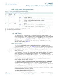 UJA1169TK/X/FZ Datasheet Page 21