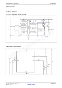 UPD166025T1J-E1-AY Datasheet Pagina 3