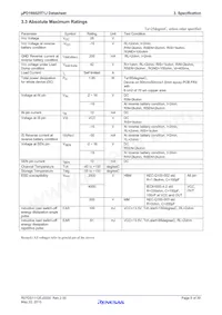 UPD166025T1J-E1-AY Datasheet Pagina 5