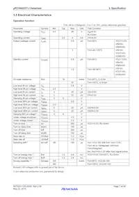 UPD166025T1J-E1-AY Datasheet Pagina 7