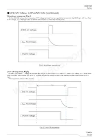 XC6192B515ER-G Datasheet Page 11