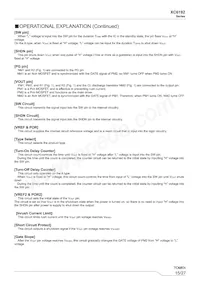 XC6192B515ER-G Datasheet Pagina 15