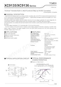 XC9136N50CDR-G Datasheet Cover