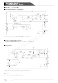 XC9136N50CDR-G數據表 頁面 4