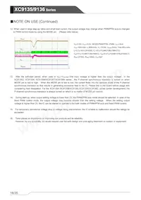 XC9136N50CDR-G Datasheet Pagina 18