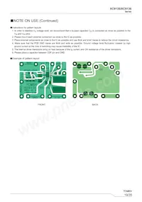 XC9136N50CDR-G Datasheet Pagina 19