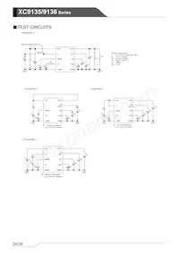 XC9136N50CDR-G Datasheet Pagina 20