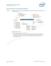 10CL080YF780C6G Datasheet Page 5