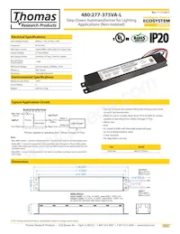 480:277-375VA-L Datasheet Copertura