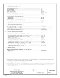 5962R9463602VXA Datasheet Pagina 3