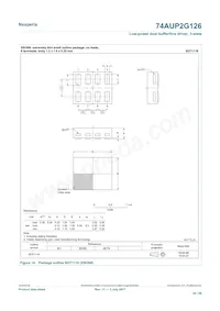 74AUP2G126GD Datasheet Page 20