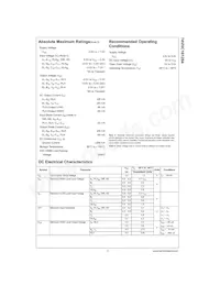 74VHC161284MTDX Datenblatt Seite 4