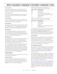 AD21488WBSWZ402 Datasheet Pagina 11