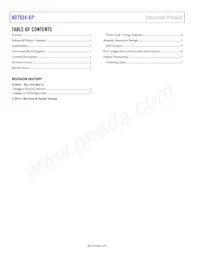 AD7524SRZ-EP Datasheet Pagina 2