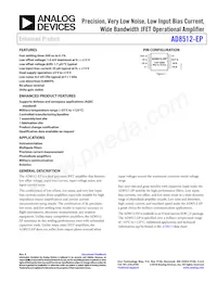 AD8512TRZ-EP-R7 Datasheet Cover