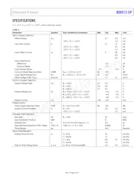 AD8512TRZ-EP-R7 Datasheet Page 3