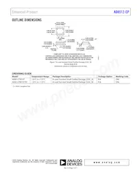 AD8512TRZ-EP-R7 Datasheet Page 7