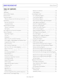 ADAU1467WBCPZ300RL Datasheet Pagina 2