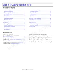ADSP-21479SBC2-EP Datasheet Pagina 2