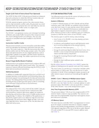 ADSP-21584CBCZ-4A Datasheet Pagina 10