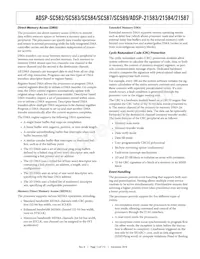 ADSP-21584CBCZ-4A Datasheet Page 13