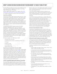 ADSP-21584CBCZ-4A Datasheet Page 16