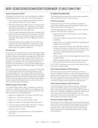 ADSP-21584CBCZ-4A Datasheet Page 20