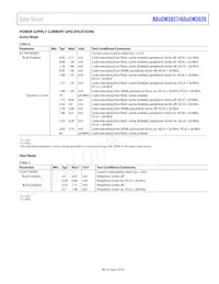 ADUCM3029BCPZ-R7 Datasheet Pagina 5