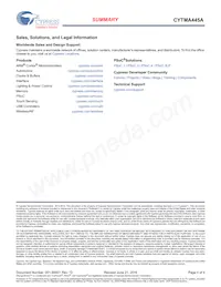 CYTMA445A-44LQI28ABT Datasheet Page 4