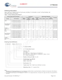 CYTMA545-48LQI36ZZAT Datasheet Page 2